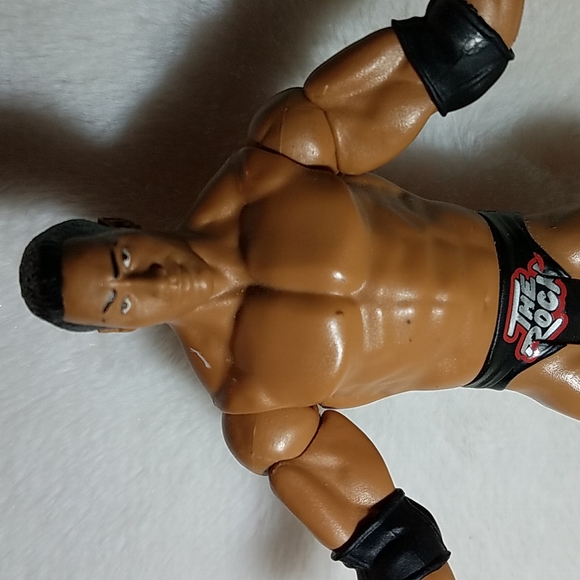 WWE Dwayne " THE ROCK " Johnson Action Figure - Picture 4 of 9